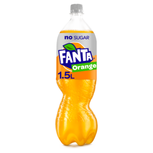 Fanta orange zero pet