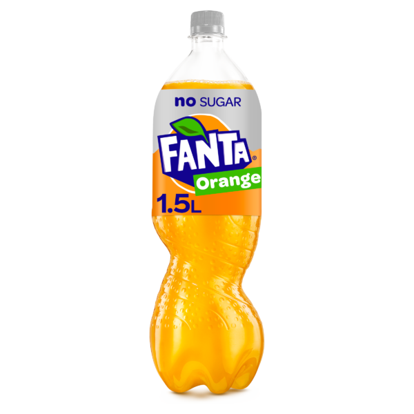 Fanta orange zero pet