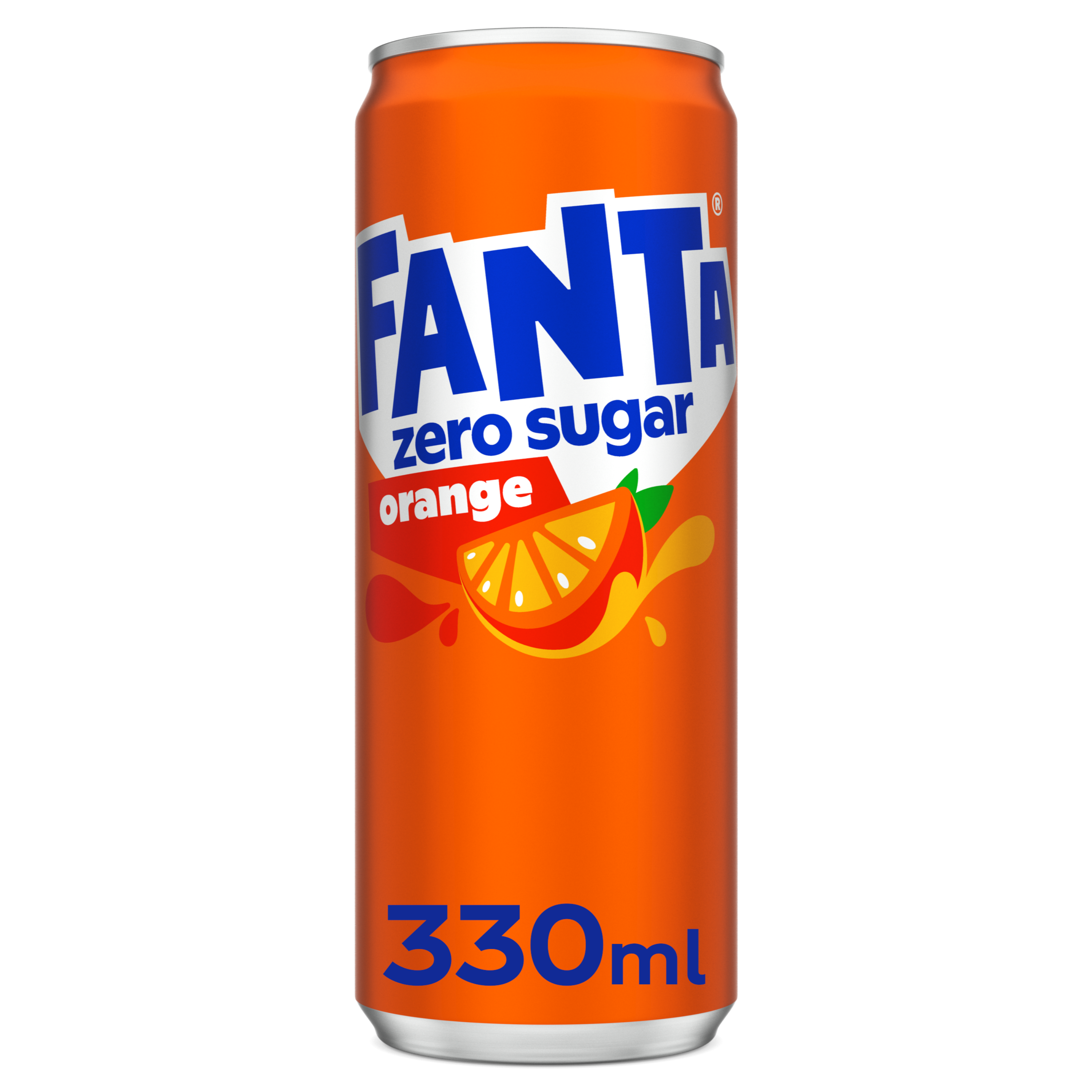 Fanta zero tray 24x33 cl blik