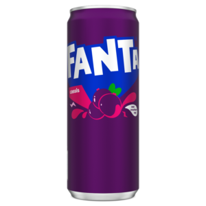 Fanta cassis tray 24x33 cl blik