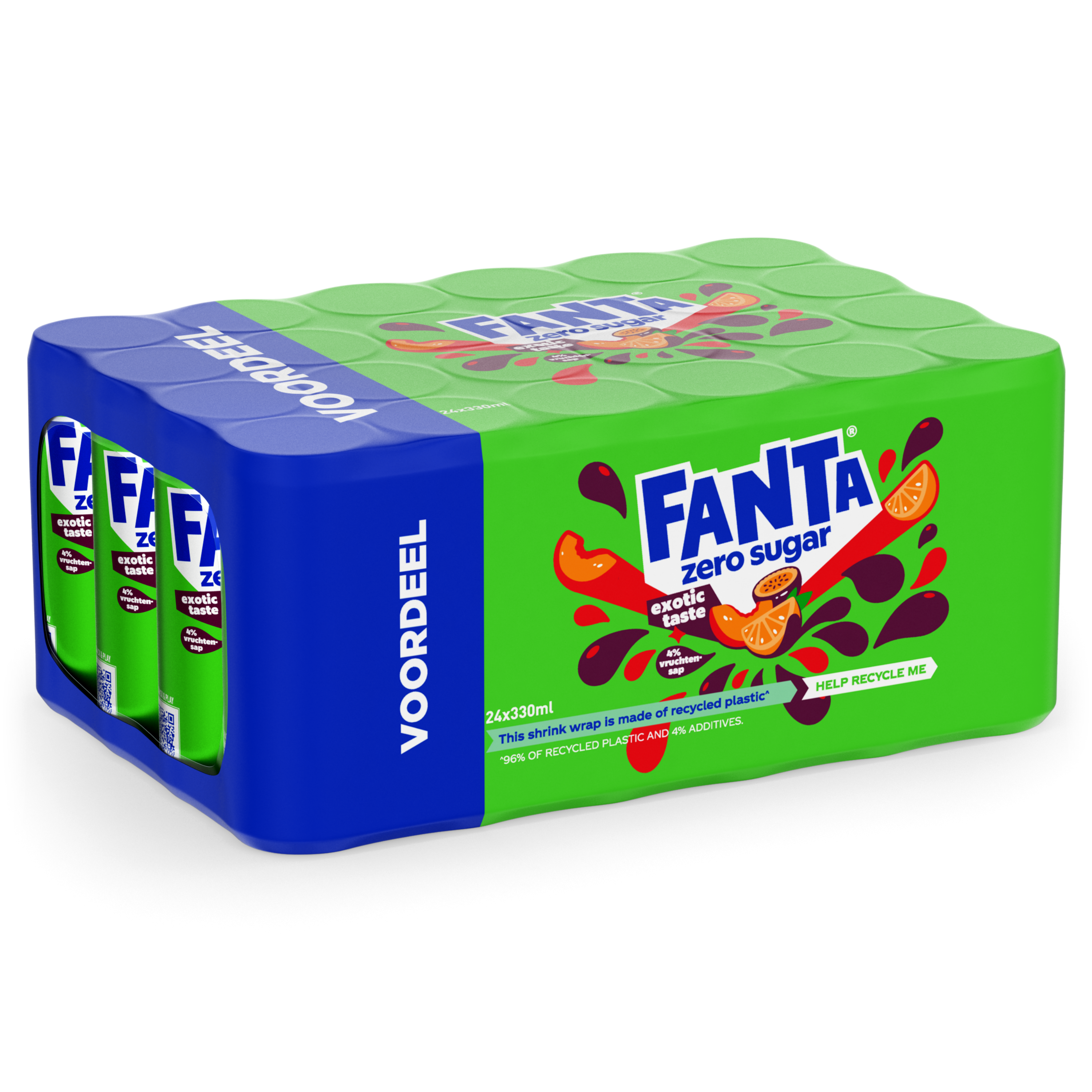 fanta exotic tray 24x33 cl blik - Afbeelding 2