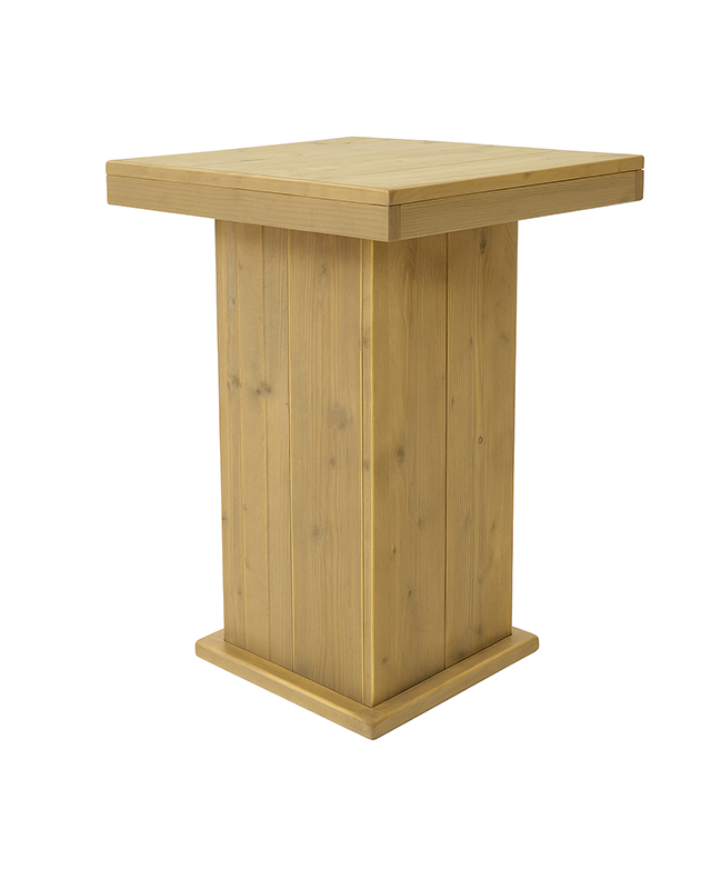 Huur Statafel Steigerhout Hoog