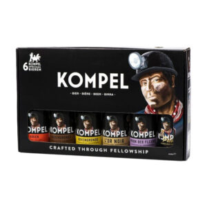 Kompel Experience Pack + Glas 6x6x33 cl