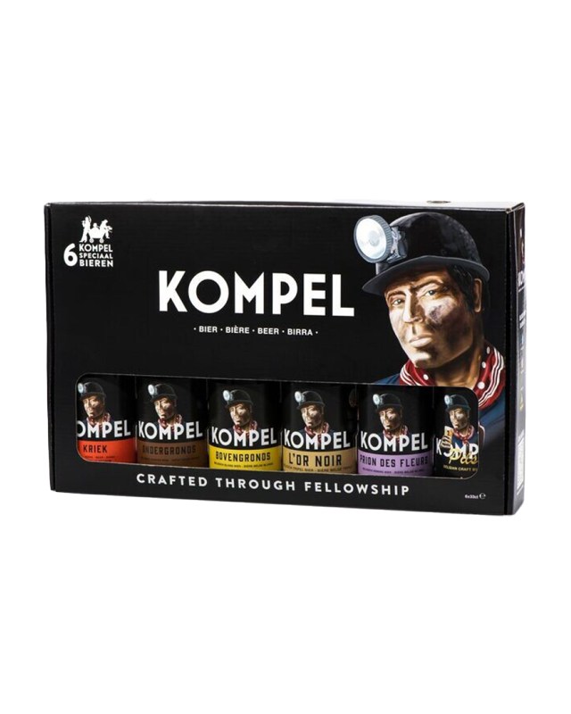 Kompel Experience Pack + Glas 6x6x33 cl