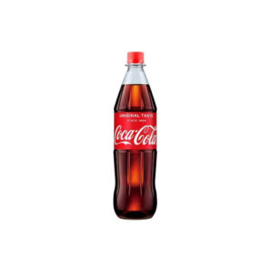 Coca Cola regular pet 100cl per stuk ( verhuur )