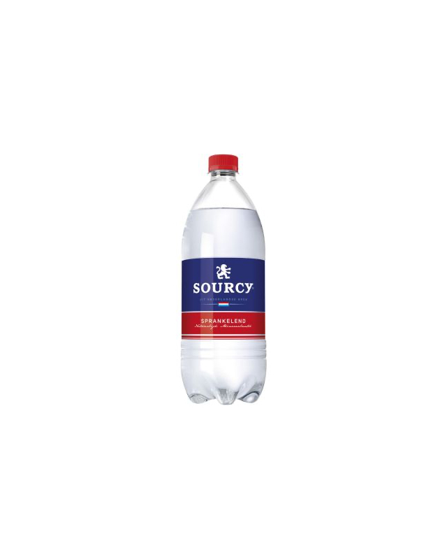 Sourcy Rood mineraalwater bruisend 110cl – per stuk (voor party verhuur)
