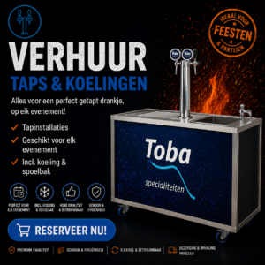 Verhuur Taps & Koelingen – Toba Culinair