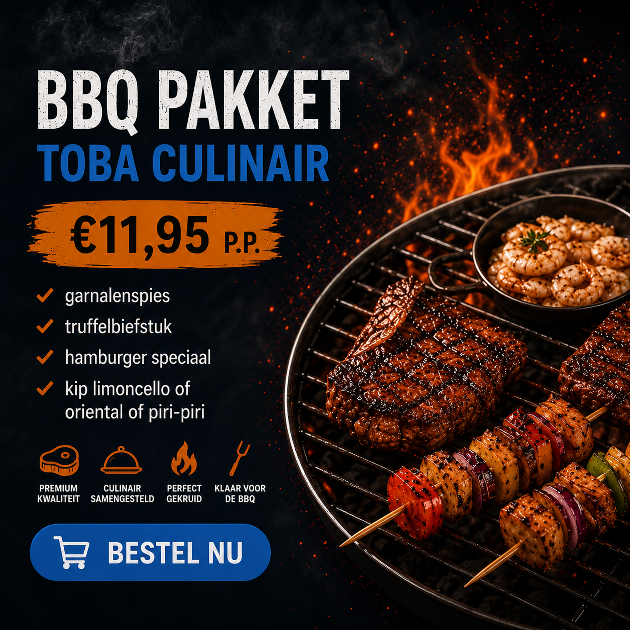 BBQ Pakket – Toba Culinair