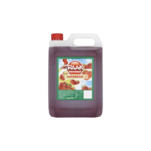 Raak Vruchtensiroop Aardbei 5 Liter Can