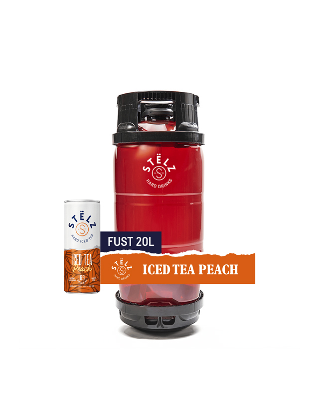 STËLZ Hard Ice Tea Peach Fust 20 Liter