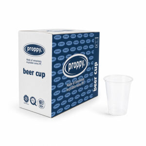 Proppy Bierglas Plastic PP 25 ml 250cc – 1000 Stuks