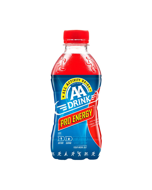 AA Drink Pro Energy – 24 PET-flesjes van 33 cl