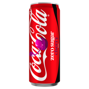 Coca-Cola Zero Sugar Cherry – 24 blikjes van 33 cl