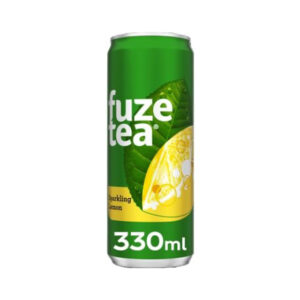 Fuze Tea Sparkling Lemon – 24 blikjes van 33 cl