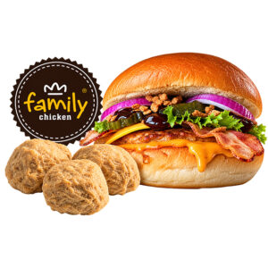 Family Chicken Smash Kipburger – 60 x 80 gram